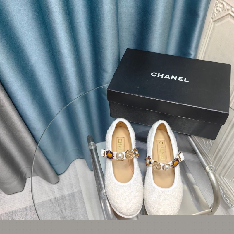 Ch*el flat shoes